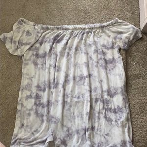 Off the shoulder shirt